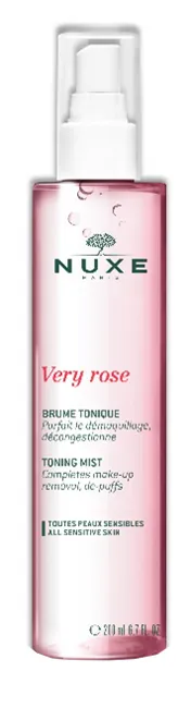 

Nuxe Very Rose Brume Tonique Fresh Увлажняющий спрей 200 мл Успокаивающий и увлажняющий для всех типов кожи
