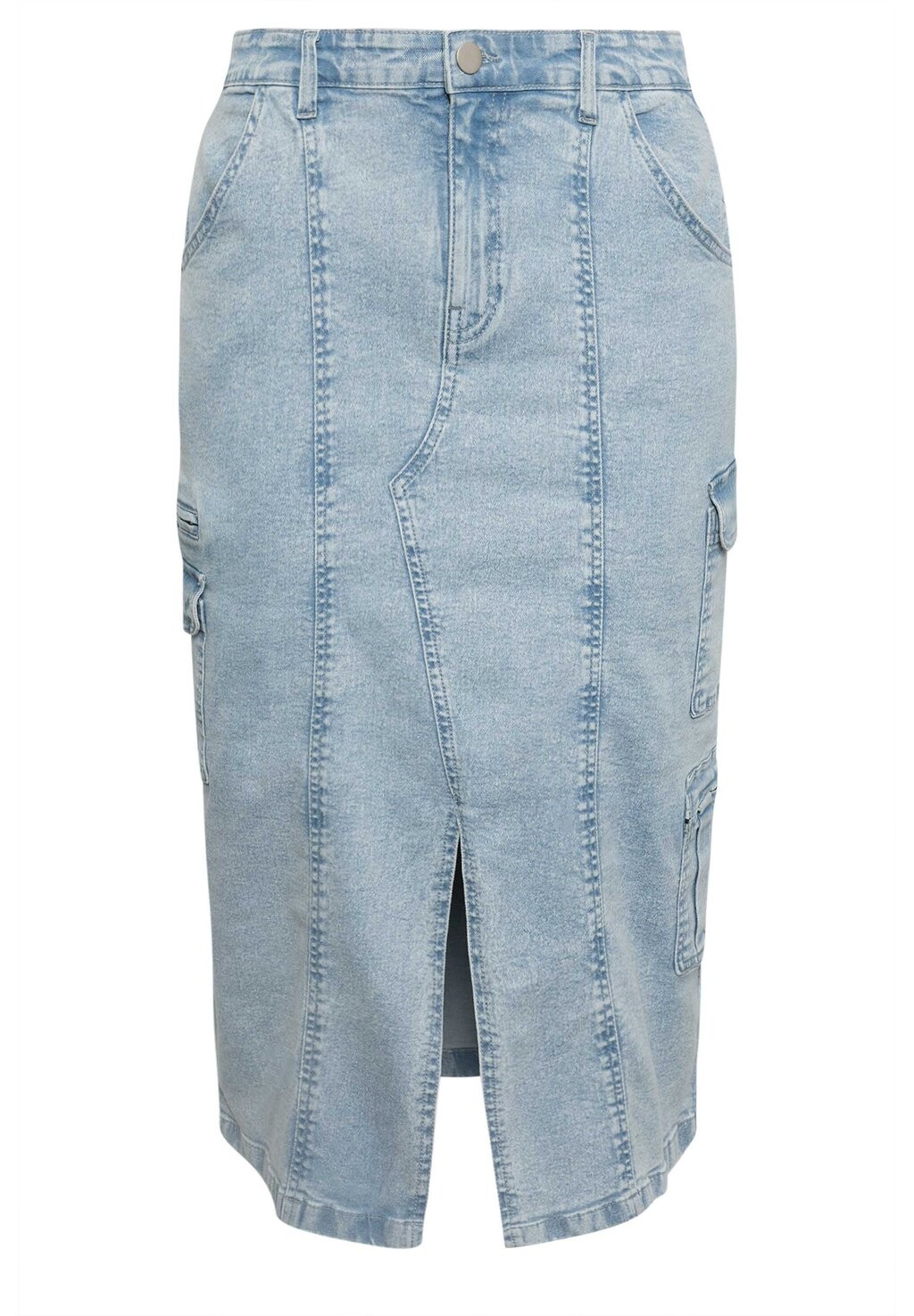 

Джинсовая юбка Yours Clothing, светло-голубой