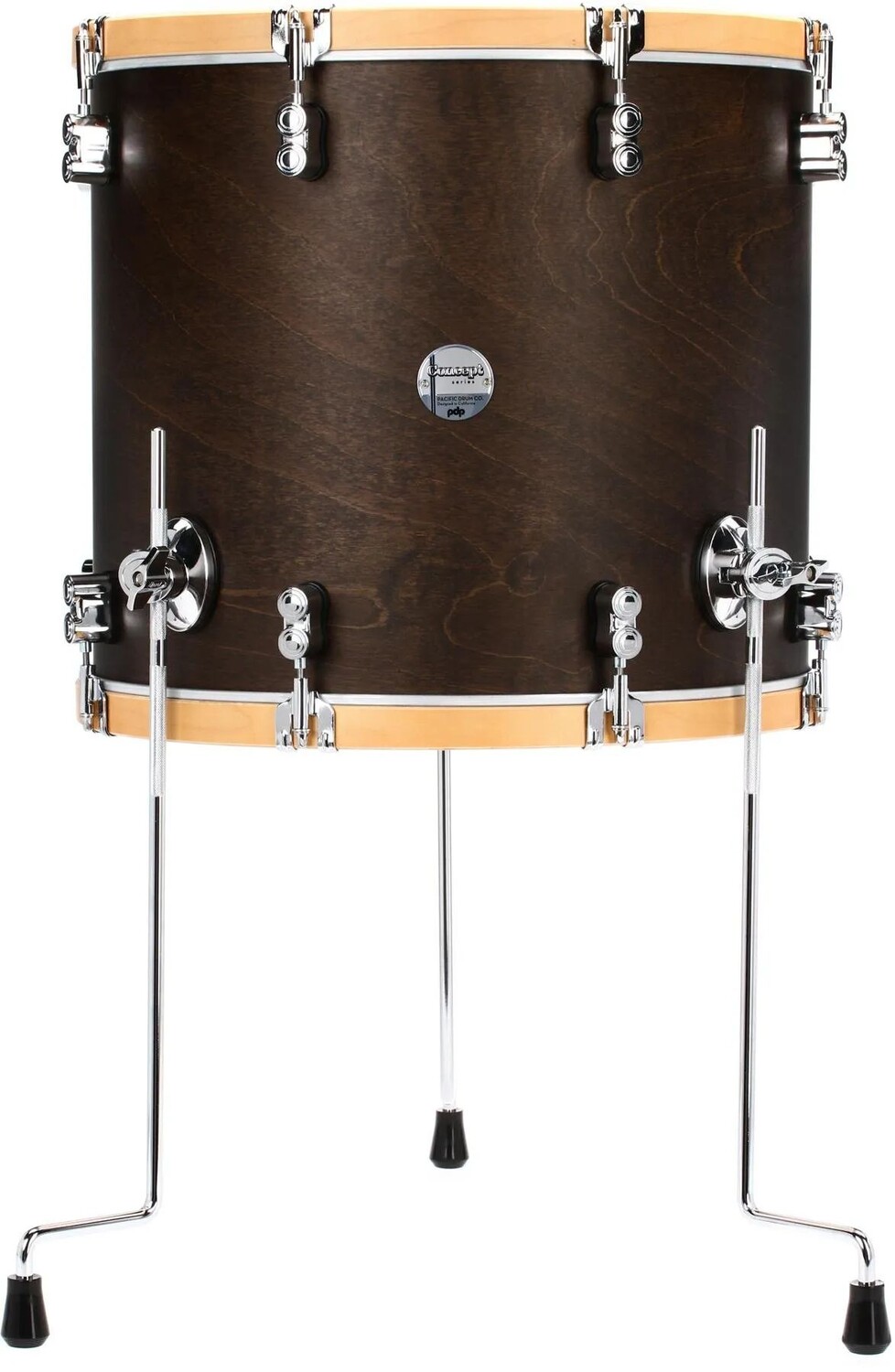 

Том PDP Concept Maple Classic Floor — 16 x 18 дюймов — орех с обручами из натурального дерева