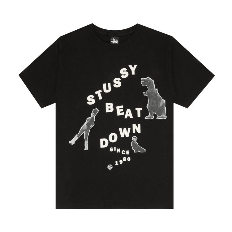

Футболка Stussy Beatdown 'Black', черный