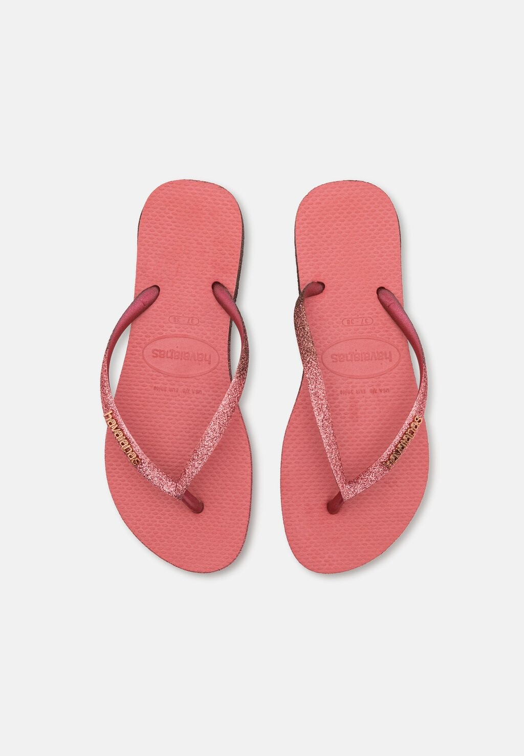 

Сандалии SLIM SPARKLE FADE Havaianas, цвет pau brasil