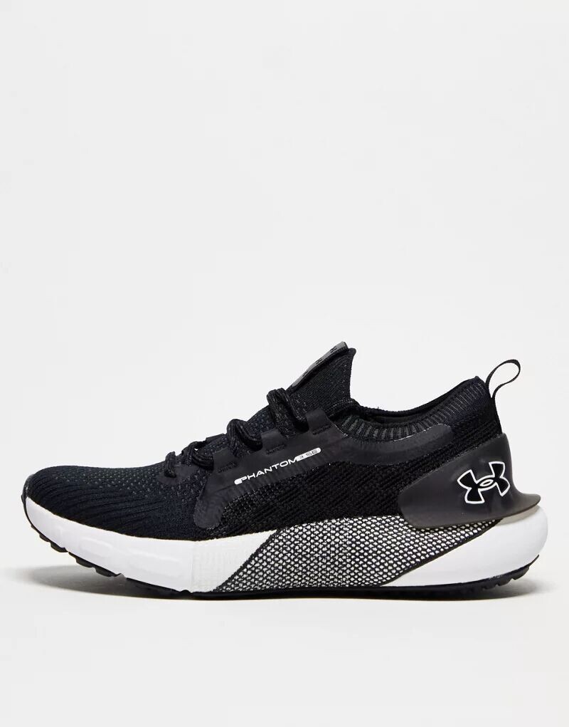 

Черно-белые кроссовки Under Armour HOVR Phantom 3 SE