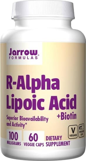 

R-альфа-липоевая кислота и биотин (60 капсул) Jarrow Formulas