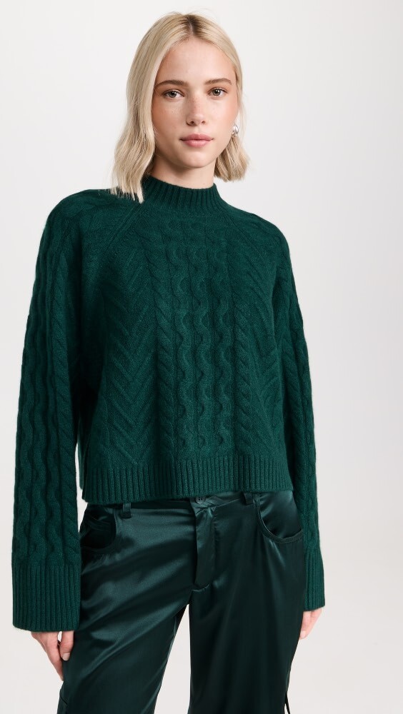 

Свитер Sablyn Cable Knit Cashmere
