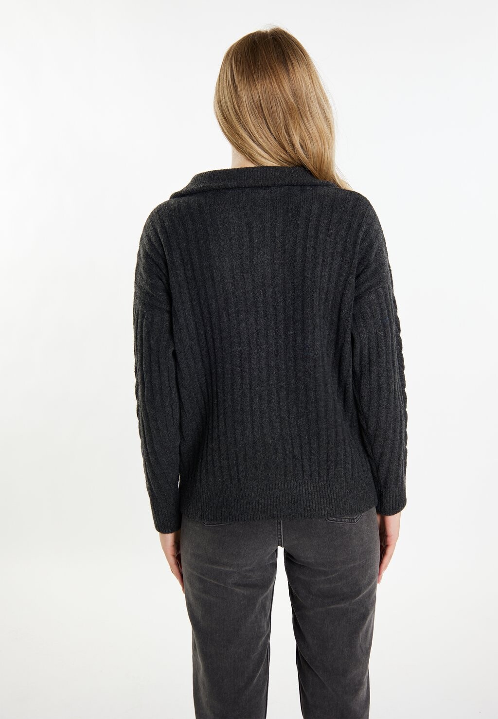 

Джемпер DreiMaster, цвет Mottled Dark Grey