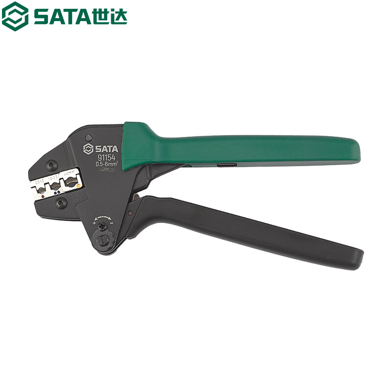 Shida SATA 91154 Экономичные клещи для обжима изолированных клемм 0,5-6 мм²