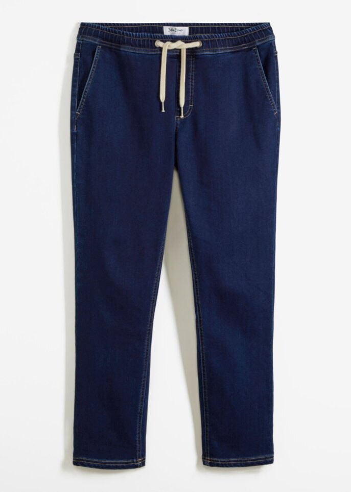 

Прямые термоджинсы стандартного кроя без застежки John Baner Jeanswear, синий