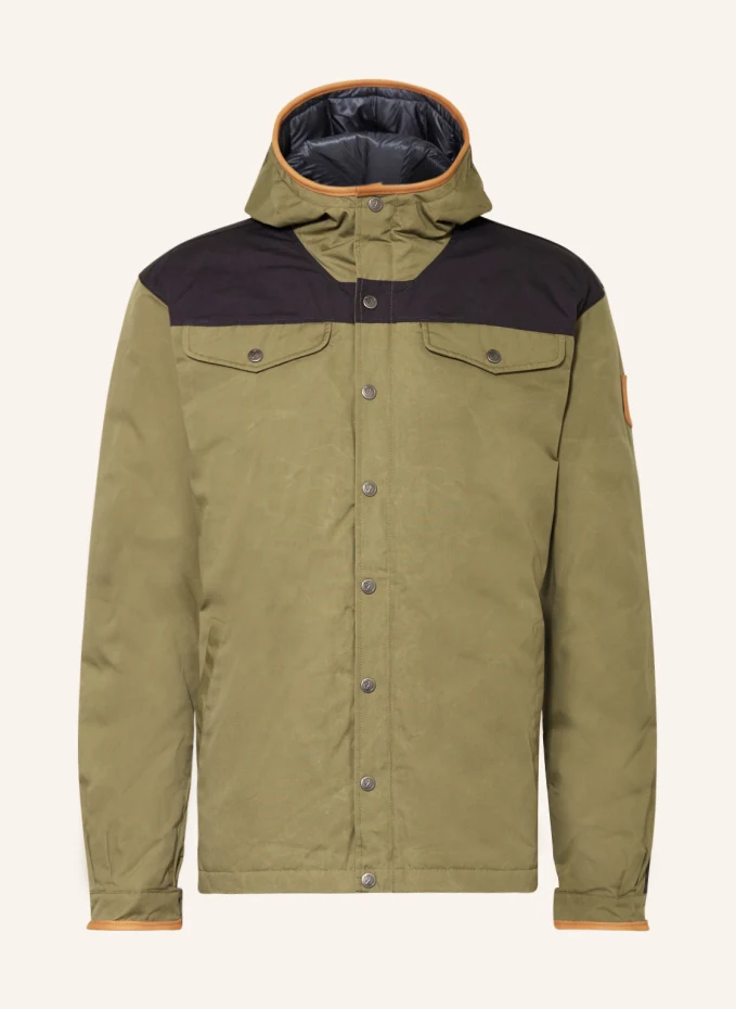 

Пуховик гренландия №1 Fjällräven, зеленый