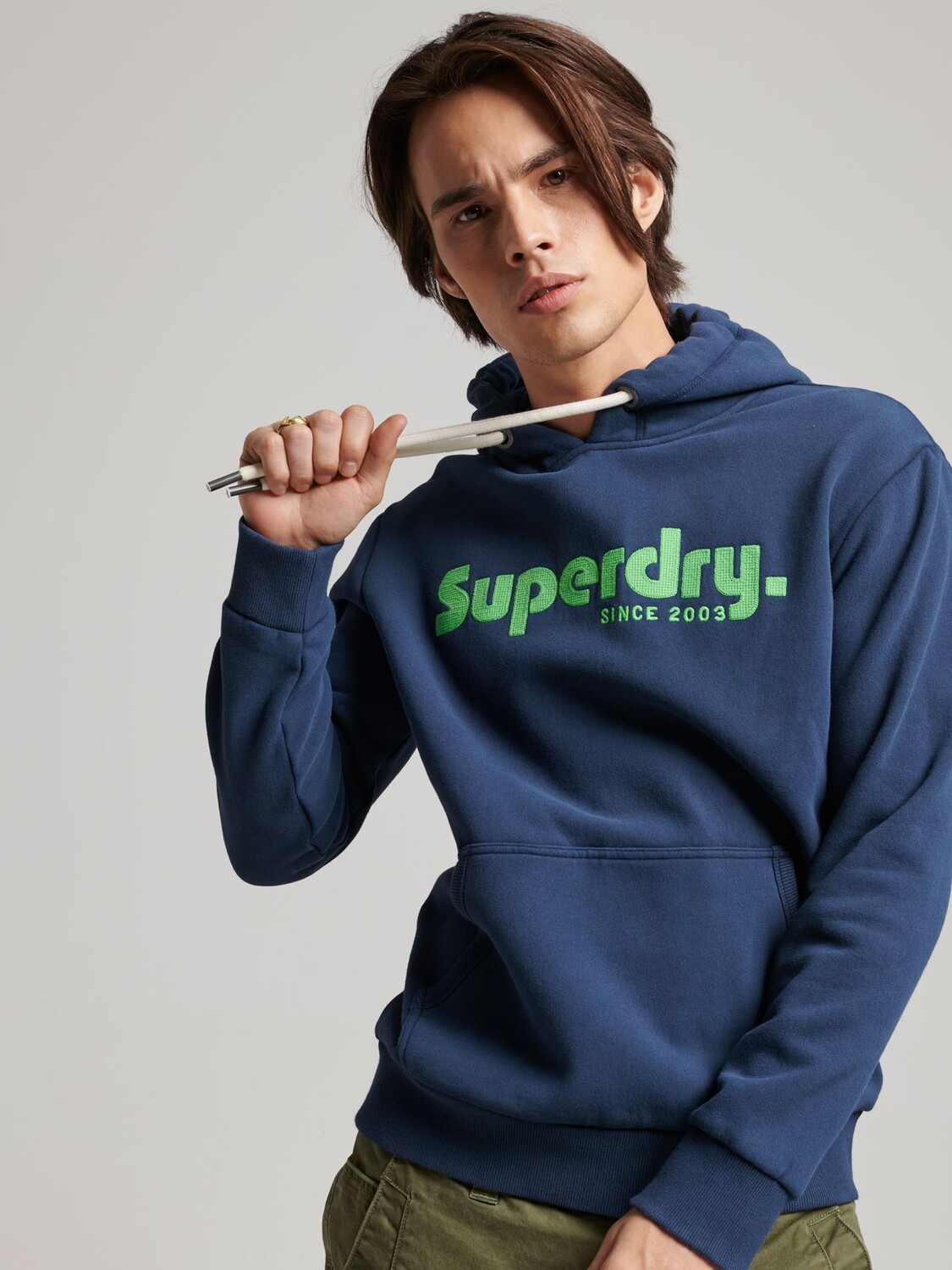 

Классическая толстовка Vintage Terrain Superdry, морской флот