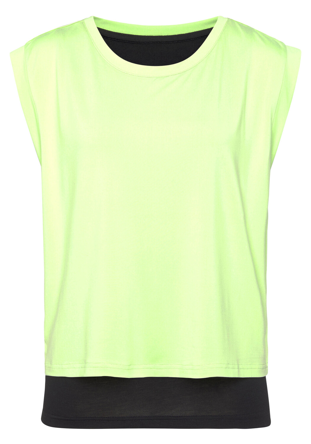 

Футболка LASCANA ACTIVE 2 in 1, цвет matcha