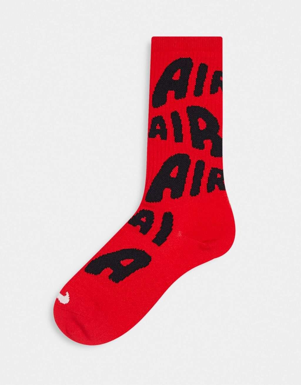 

Красные носки с логотипом Nike Air