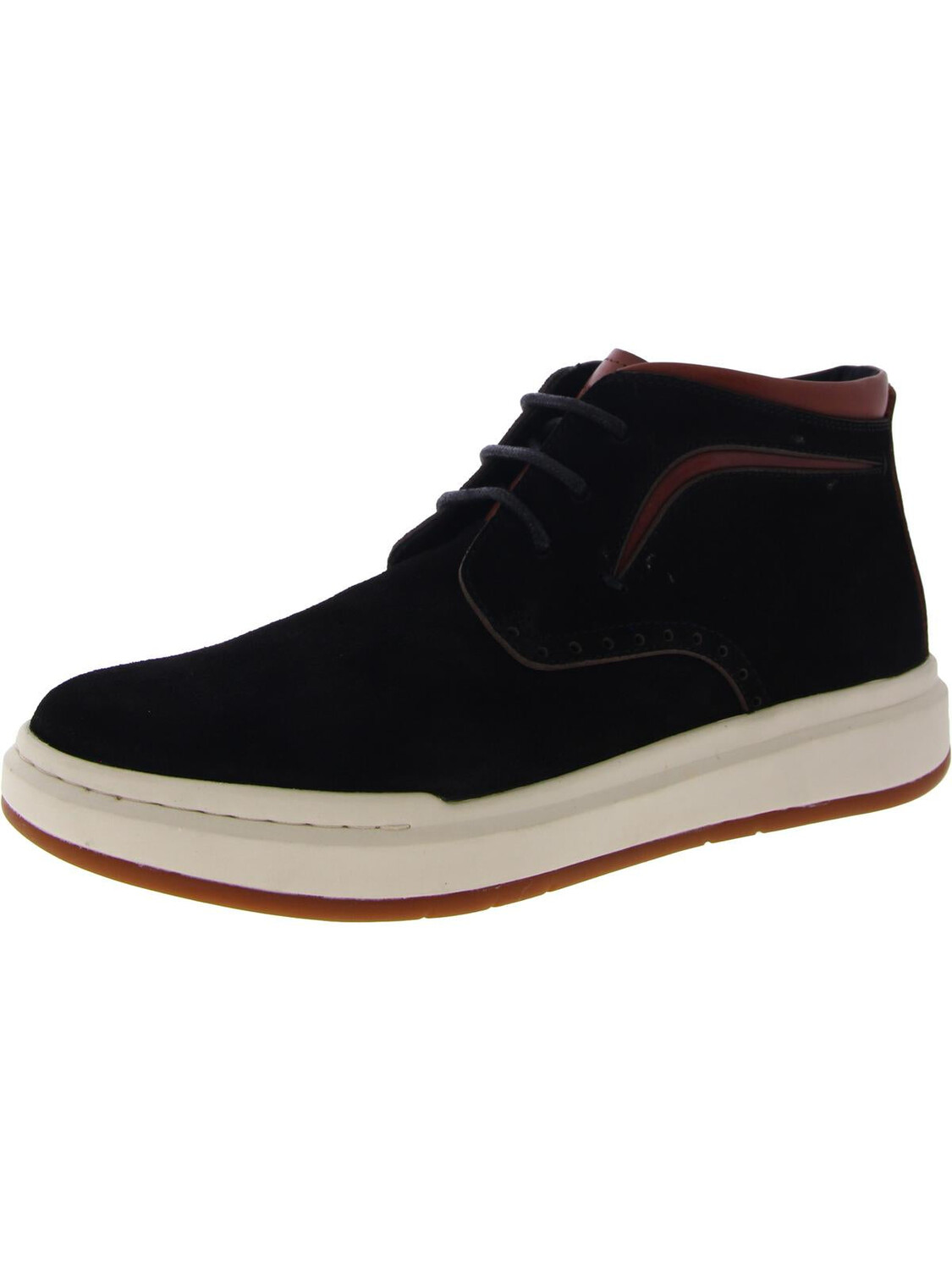 

Мужские кожаные ботинки чукка Corbin Stacy Adams, цвет Black Suede