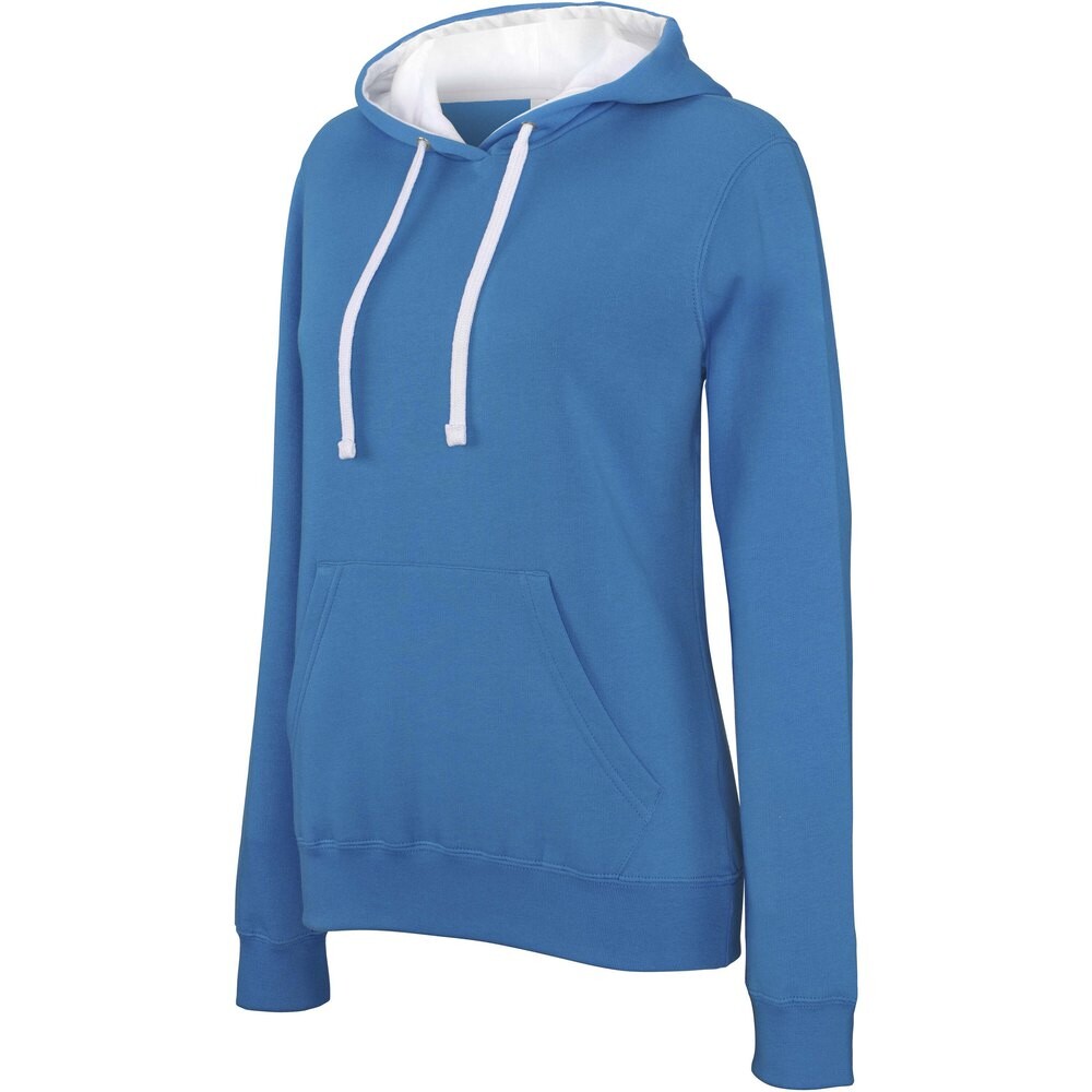 

Толстовка Kariban Contrastée Hooded, синий