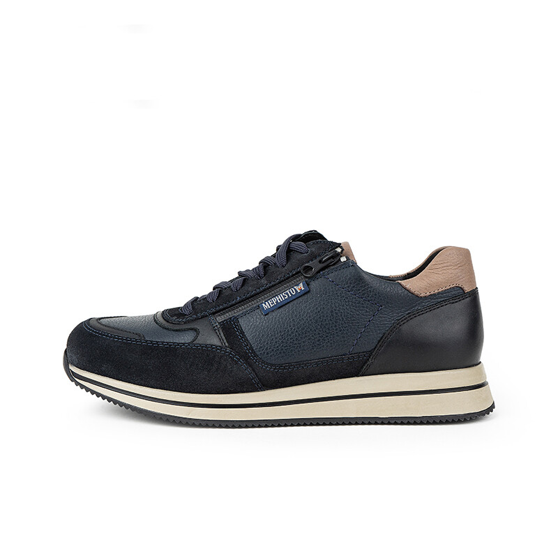 

Кроссовки MEPHISTO Lifestyle Shoes Men Low-top Blue, темно-синий