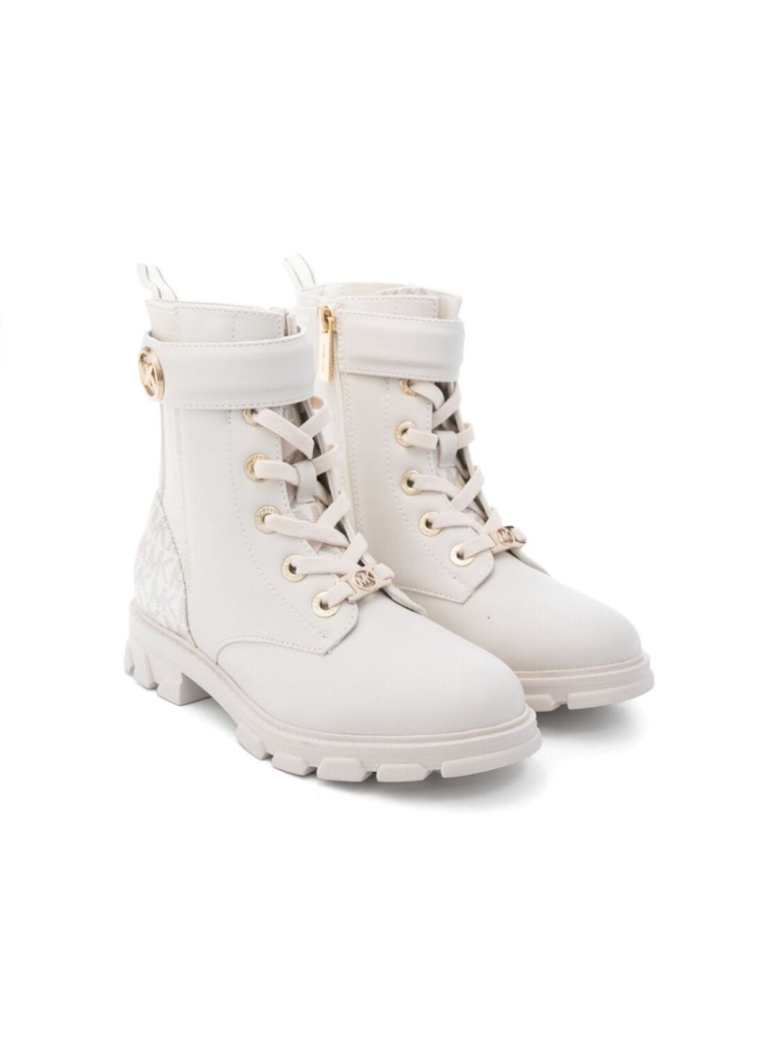 

Ботинки Michael Kors Kids на шнуровке, серый