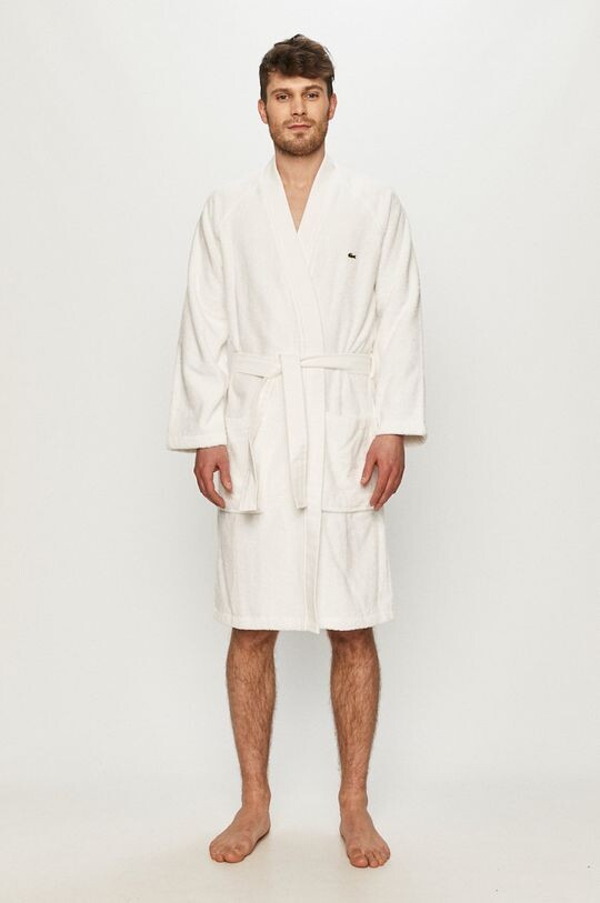 

Халат LDEFILE Lacoste, белый