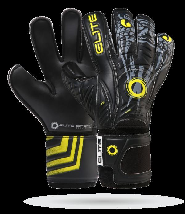 Перчатки вратарские Vibora размер 10 Elite Sports, черный перчатки вратарские adidas детские pred gl trn j синий