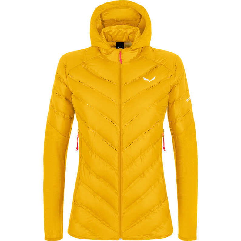 

Женский пуховик Agner Hybrid RDS Salewa, желтый