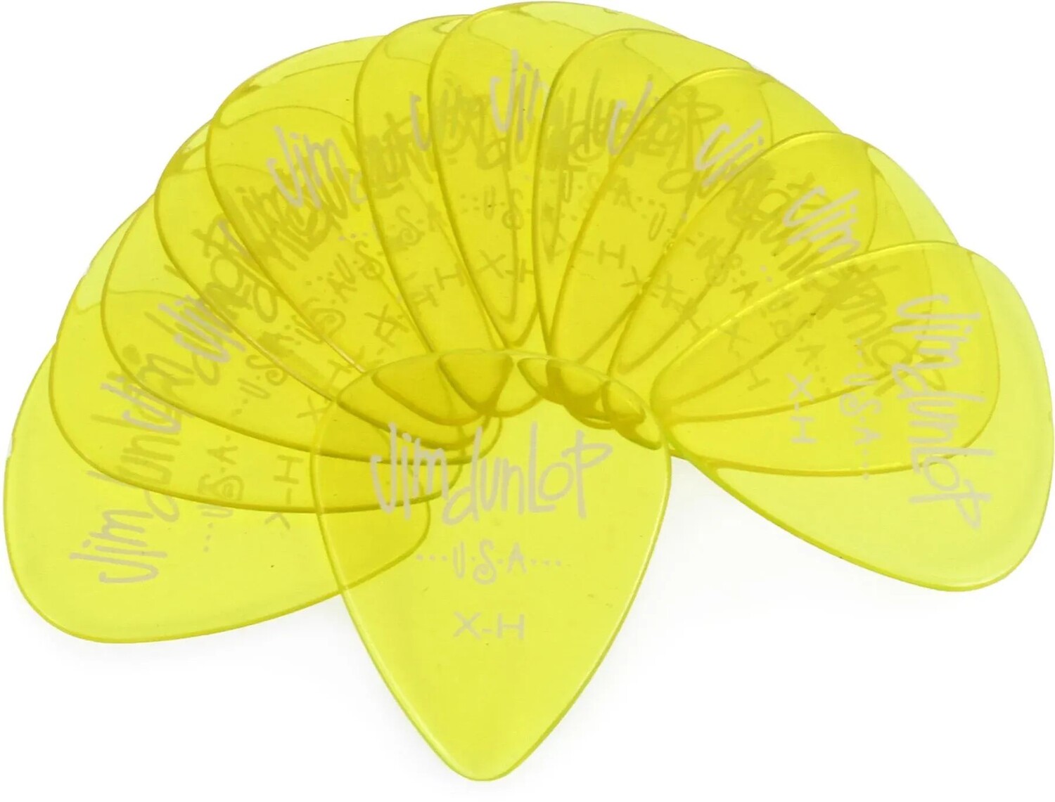 

Медиаторы Dunlop 486PXH Gels, желтые, сверхтяжелые, 12 шт. в упаковке