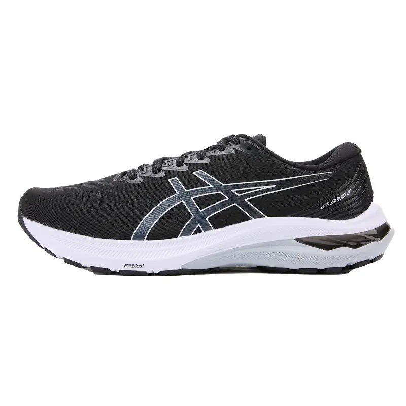 

Кроссовки спортивные мужские Asics GT-2000 11 со стабильной поддержкой и амортизацией, черный / серый