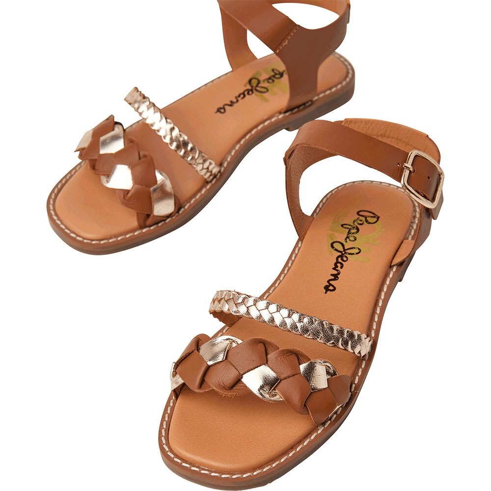 

Сандалии Pepe Jeans Irma Braided, коричневый