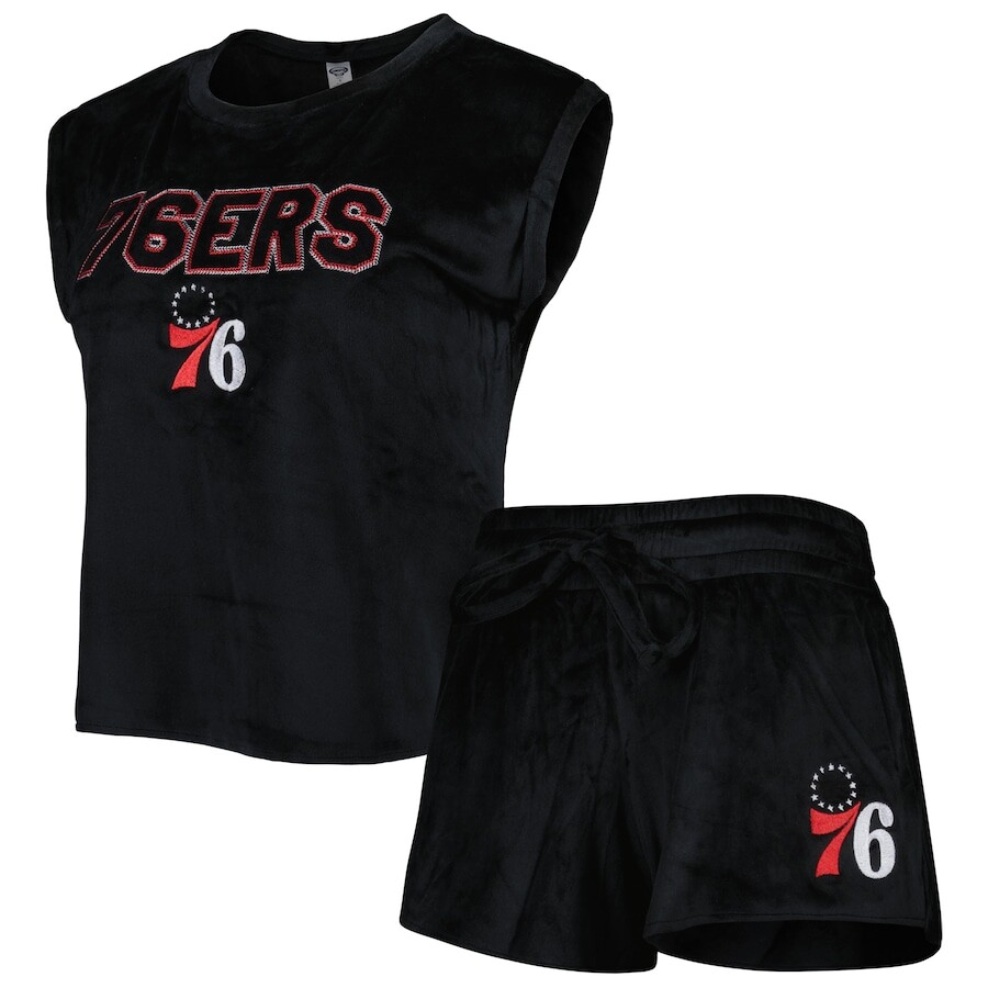 

Пижамный комплект Concepts Sport Philadelphia 76Ers, черный