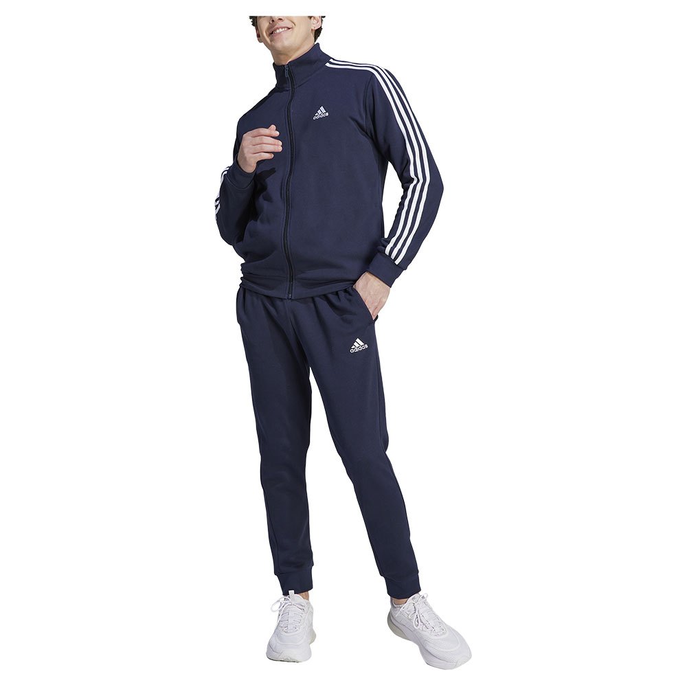 Adidas Slim Fit Cotton Fleece Tracksuit