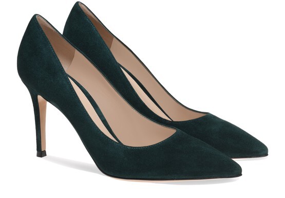 

Туфли Gianvito 85 Gianvito Rossi, темно-зеленый