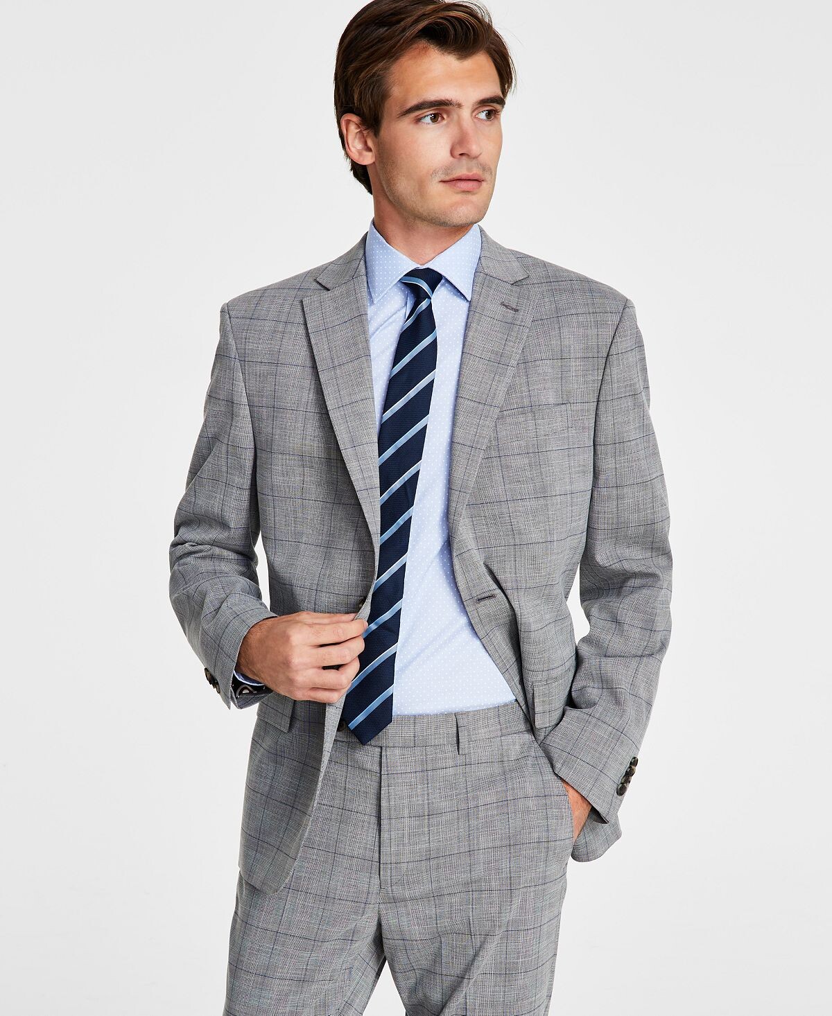 

Мужской зауженный пиджак из эластичной ткани Ben Sherman