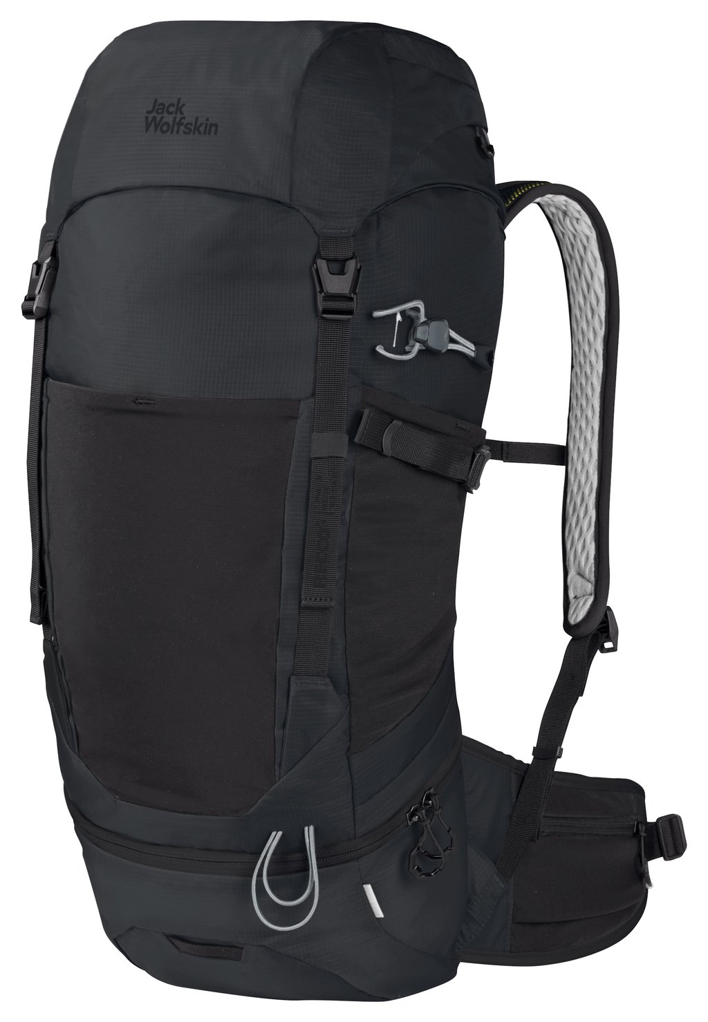 Рюкзак для путешествий Jack Wolfskin Wolftrail 28 Recco, черный рюкзак jack wolfskin kingston 30 pack recco