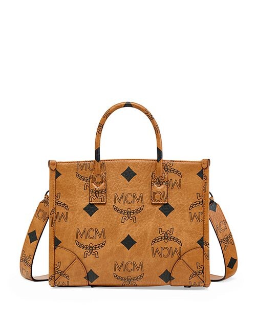 

Маленькая большая сумка Munchen Maxi MN V1 MCM, цвет Tan/Beige