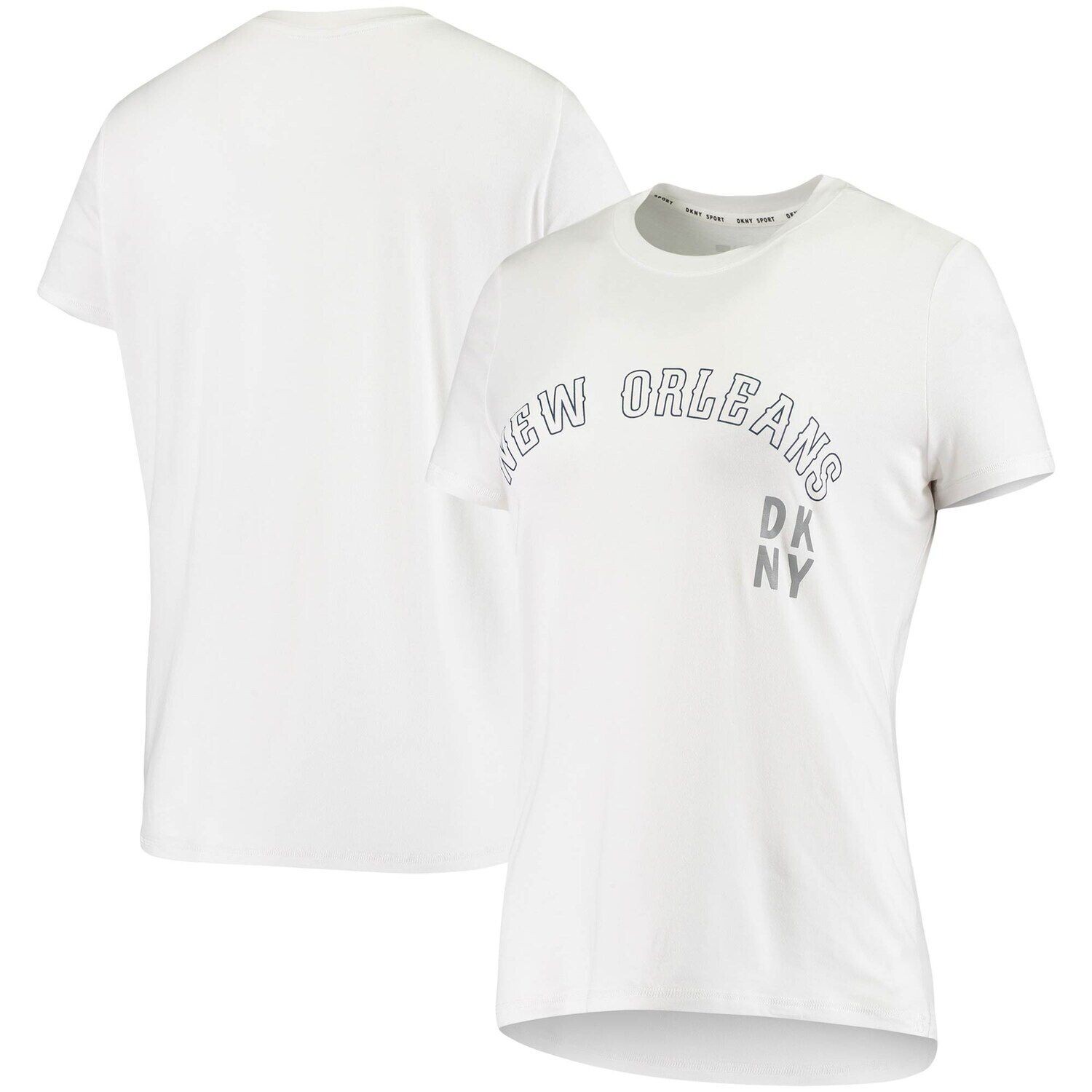 

Женская футболка DKNY Sport White New Orleans Pelicans The Players Tri-Blend G-III