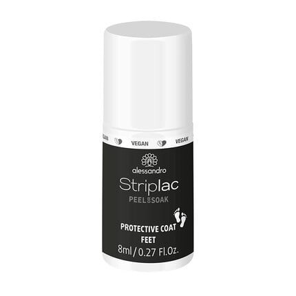 

Лак для ногтей Striplac Peel Or Soak Vegan Prime Coat Feet 8 мл, Alessandro