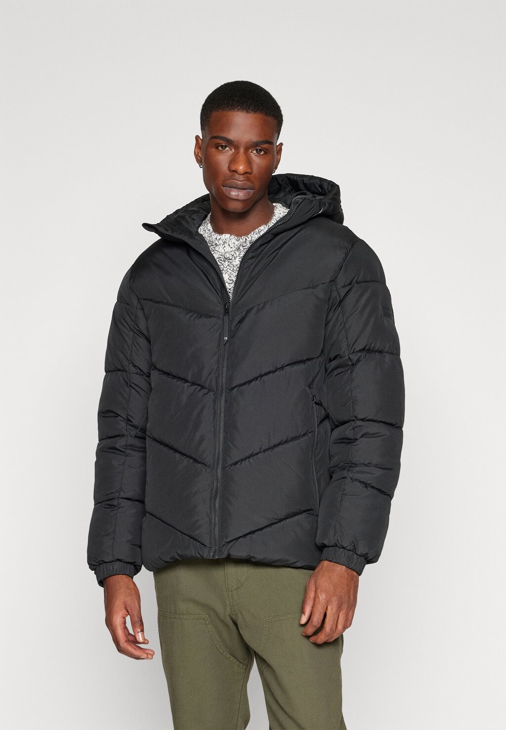 

Зимнее пальто Padded Jacket Tom Tailor, черный