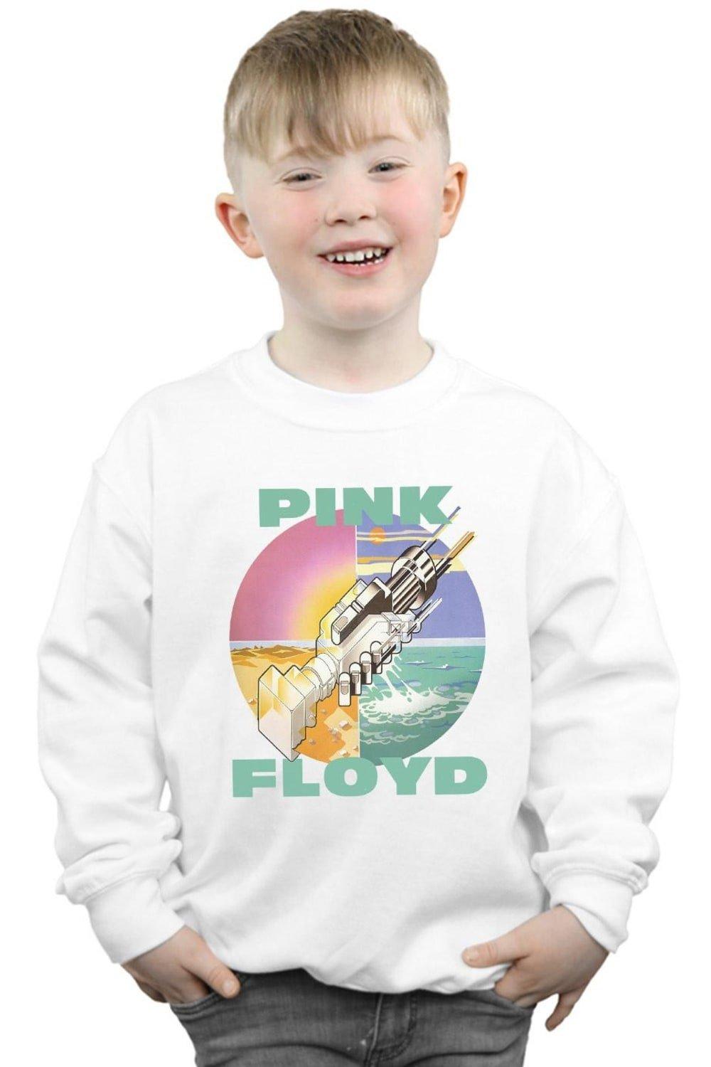 Толстовка Wish You Were Here Pink Floyd, белый виниловая пластинка pink floyd wish you were here remastered 5099902988016