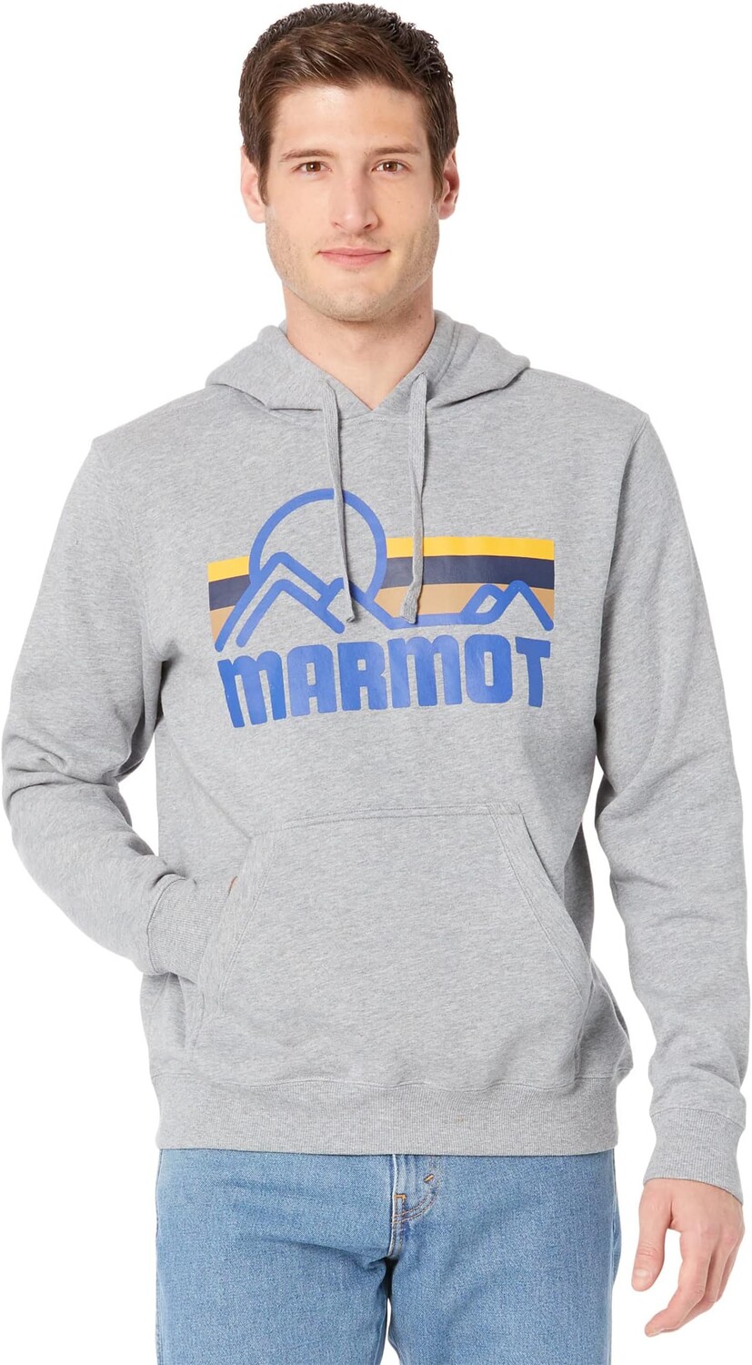 

Прибрежная толстовка с капюшоном Marmot, цвет Grey Heather