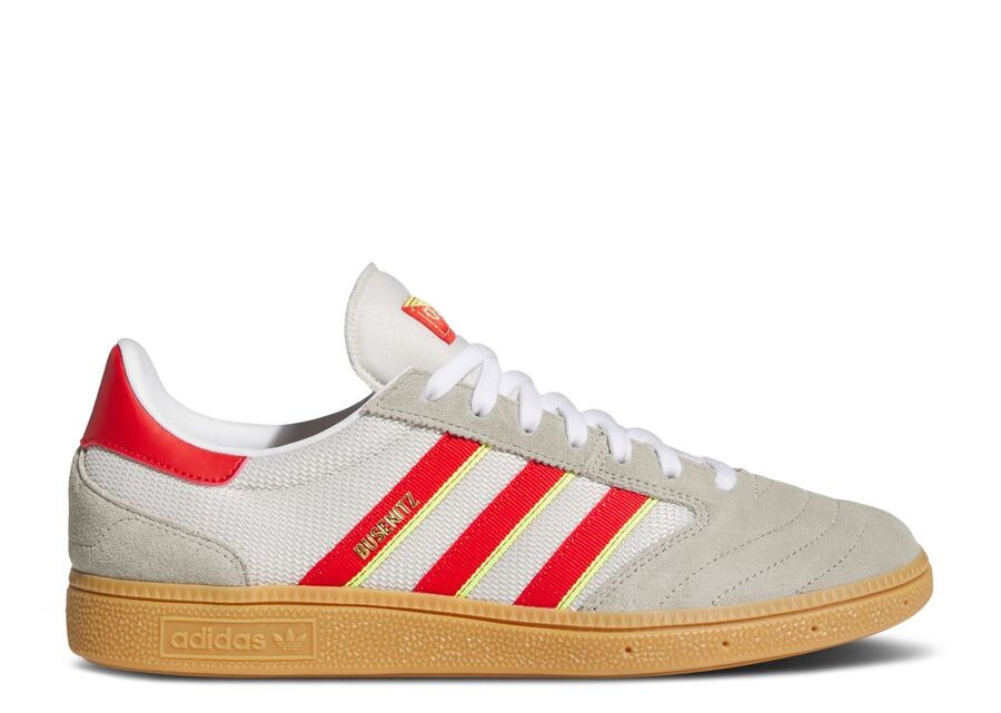 

Кроссовки adidas Busenitz Vintage, цвет Feather Grey Red