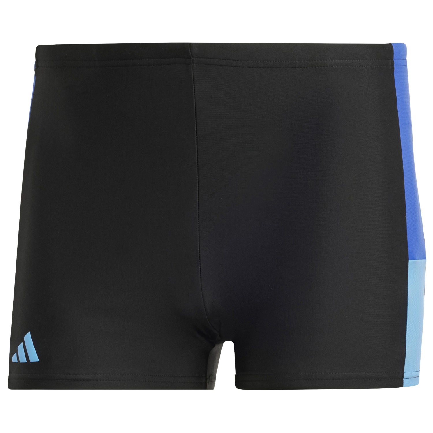 Плавки Adidas Block Boxer, цвет Black/Team Royal Blue/Blue Burst