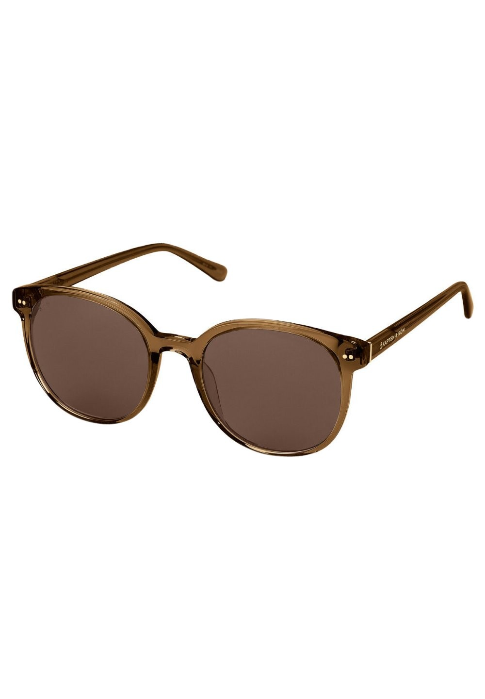 

Солнцезащитные очки NAIROBI Kapten & Son, цвет transparent caramel brown