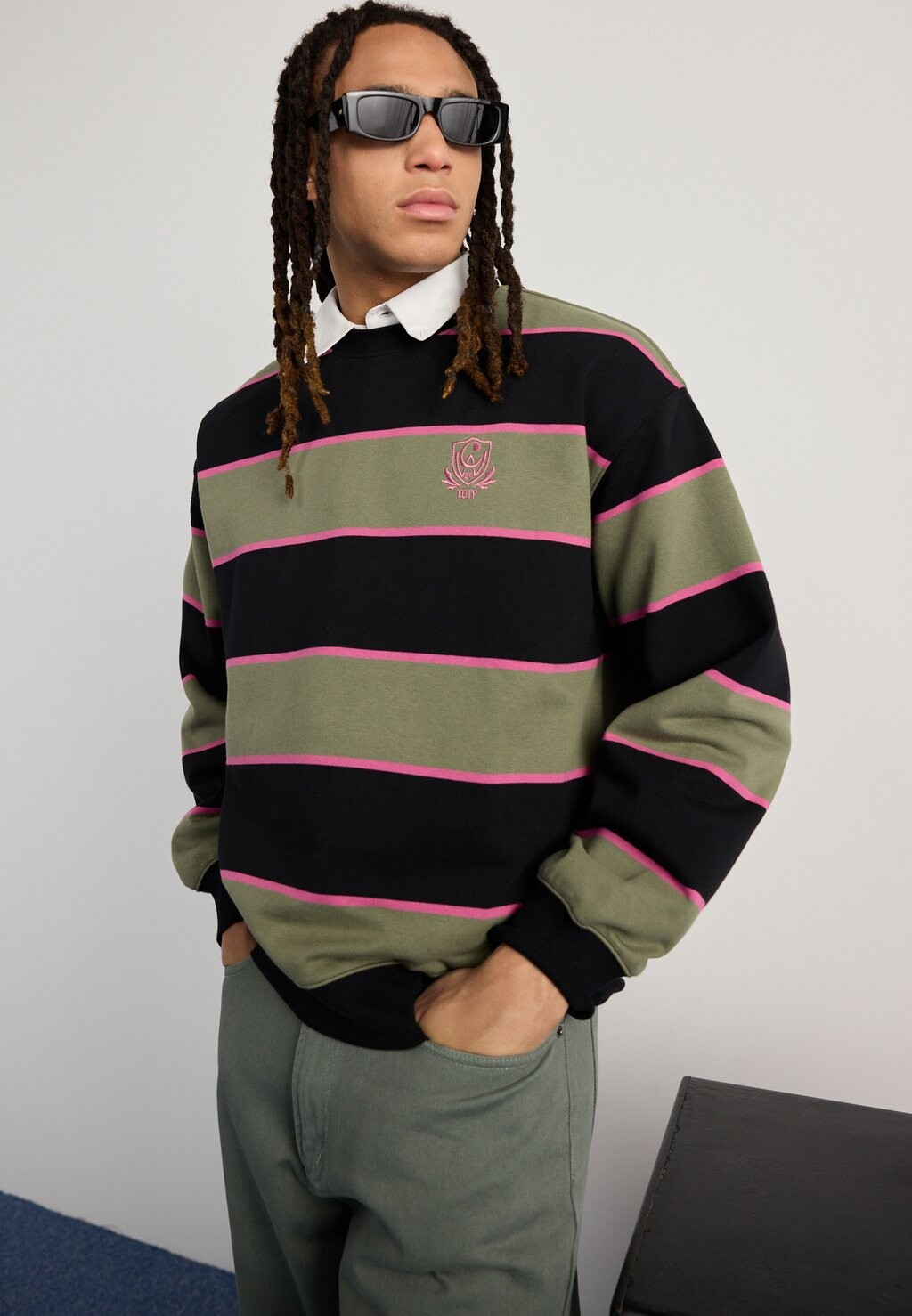 

Толстовка WILT Carhartt WIP, цвет dollar green