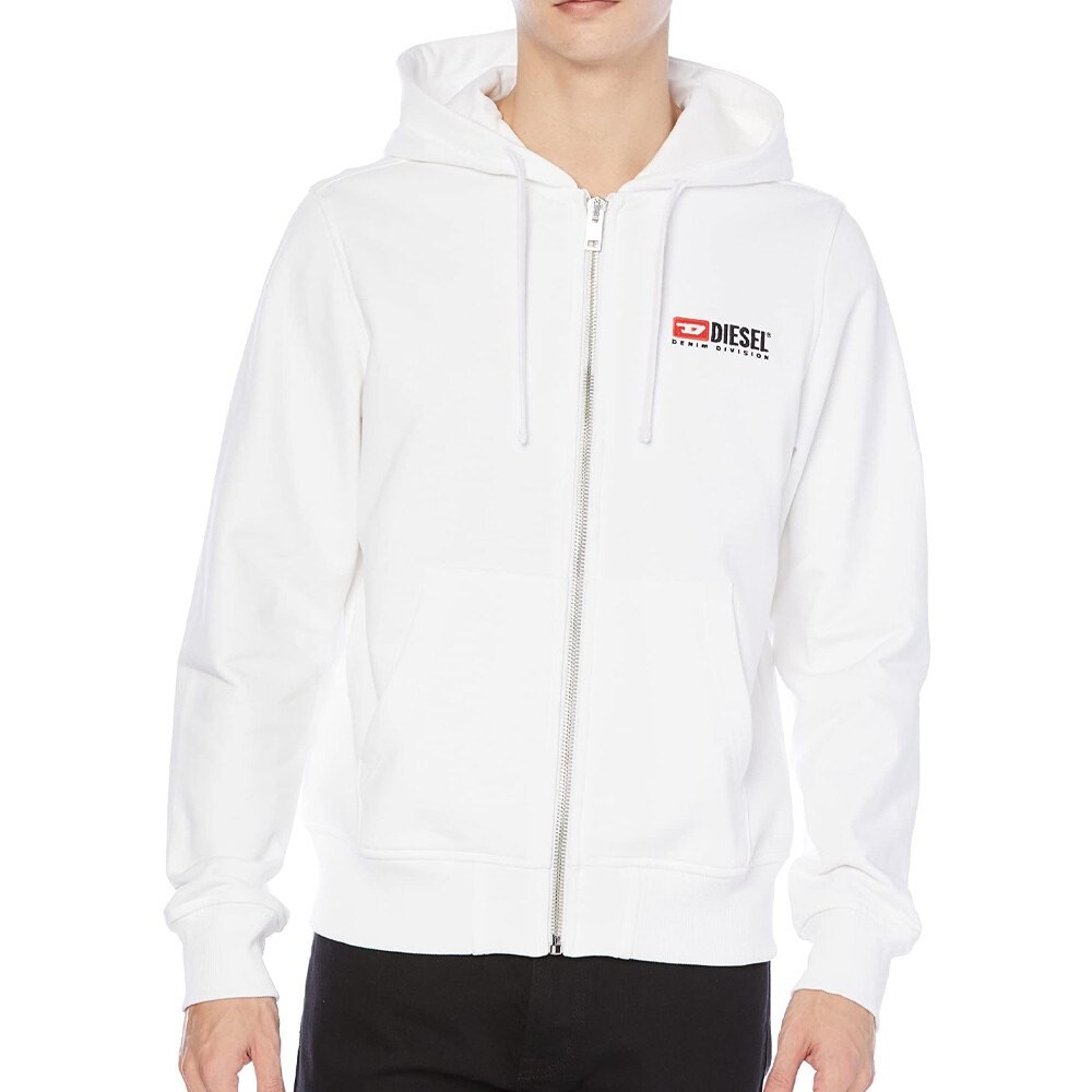 

Толстовка Diesel Alby Div Full Zip, белый