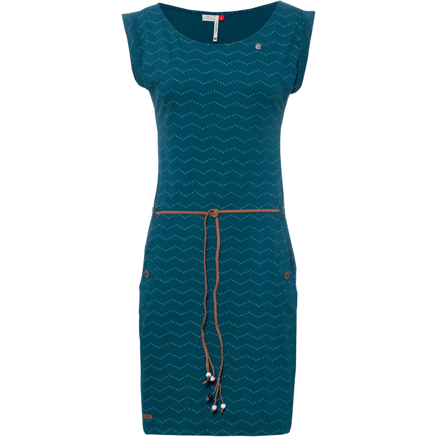 

Платье ragwear Jersey Tagg Zig Zag, цвет dark green