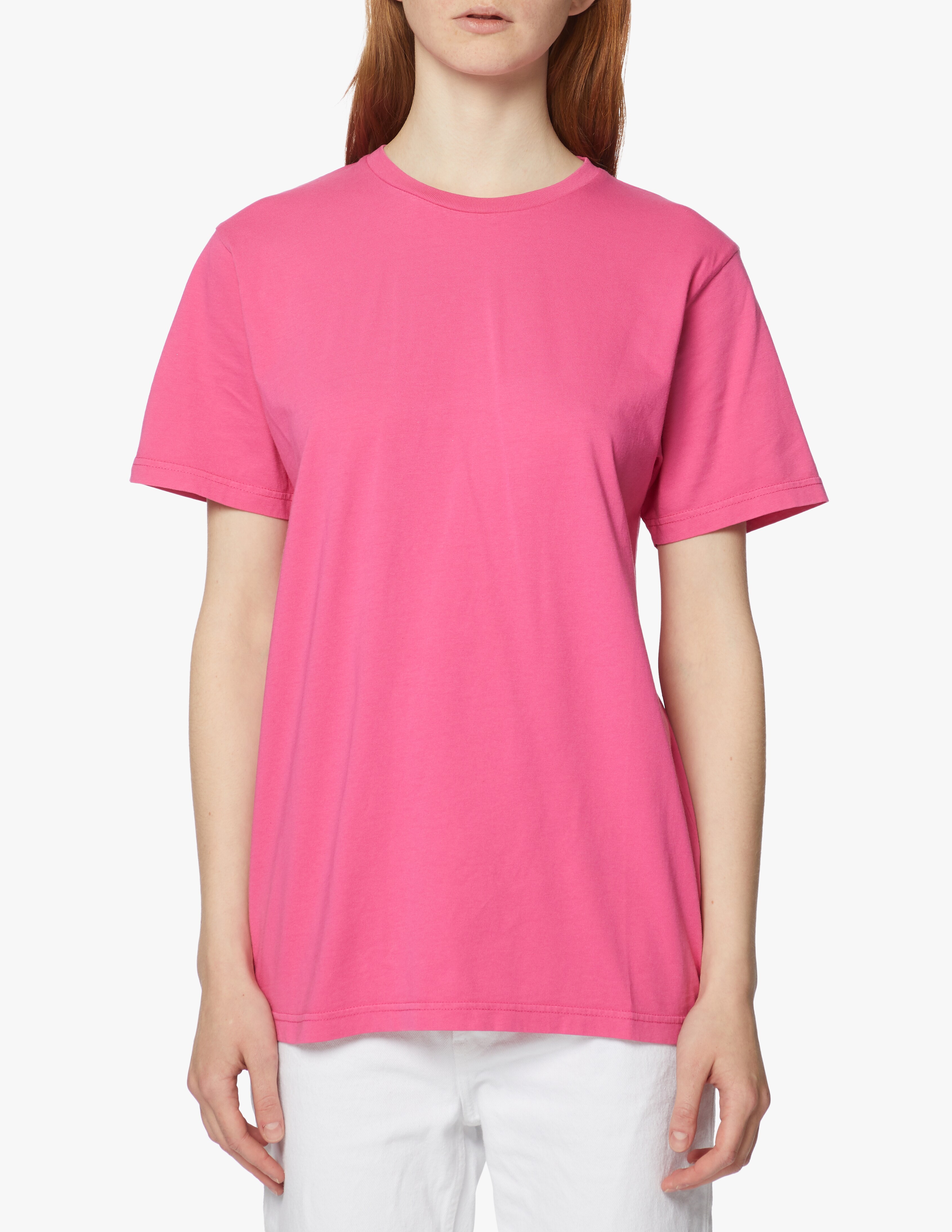 цена Хлопковая футболка Colorful Standard, цвет Bubblegum Pink