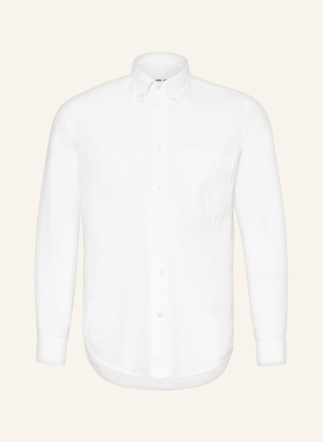 Рубашка NN.07 ARNE Regular Fit, белый цена и фото