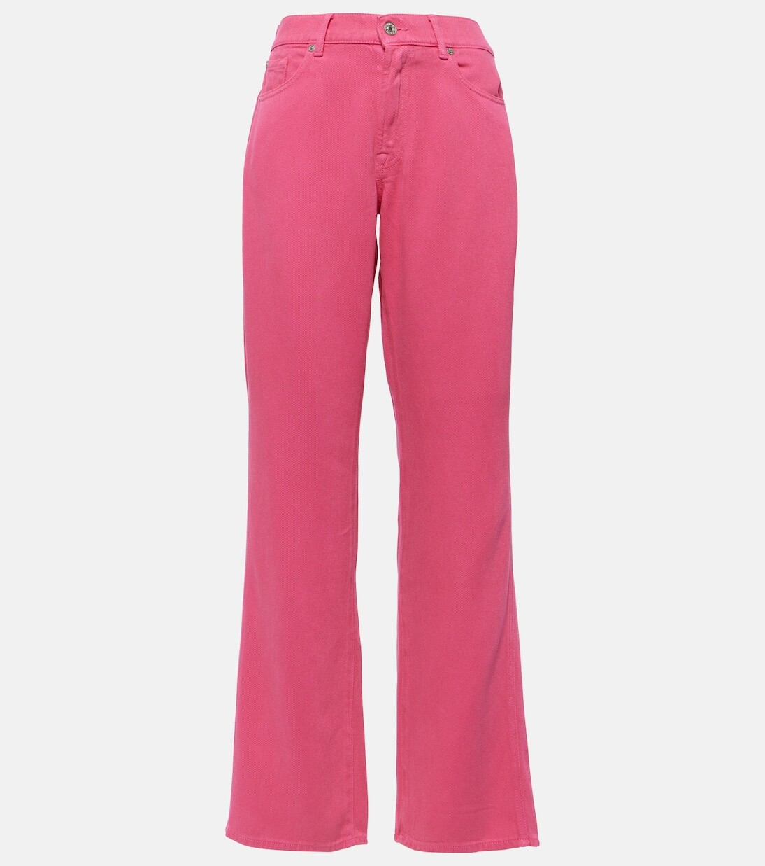 

Прямые джинсы Tess 7 For All Mankind, розовый