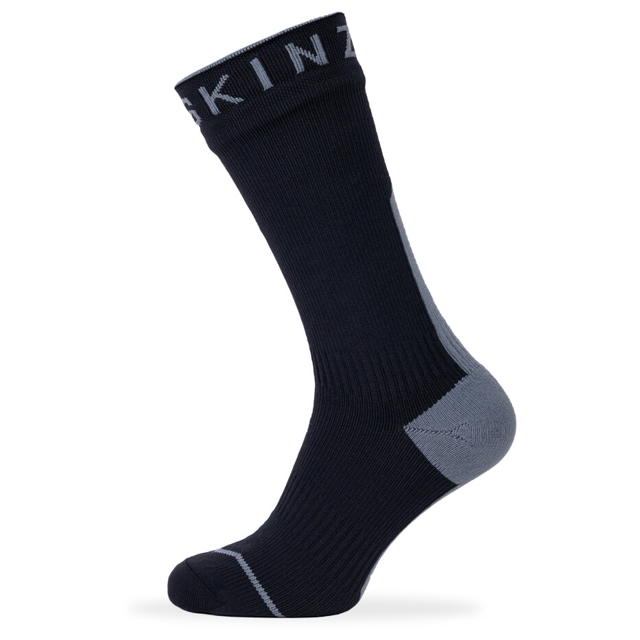 

Многофункциональные носки Sealskinz Briston, цвет Black/Grey