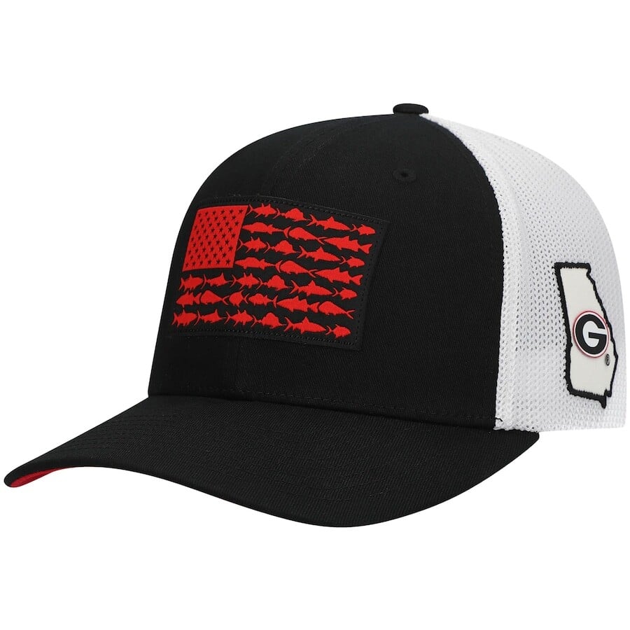 

Бейсболка Columbia Georgia Bulldogs, черный