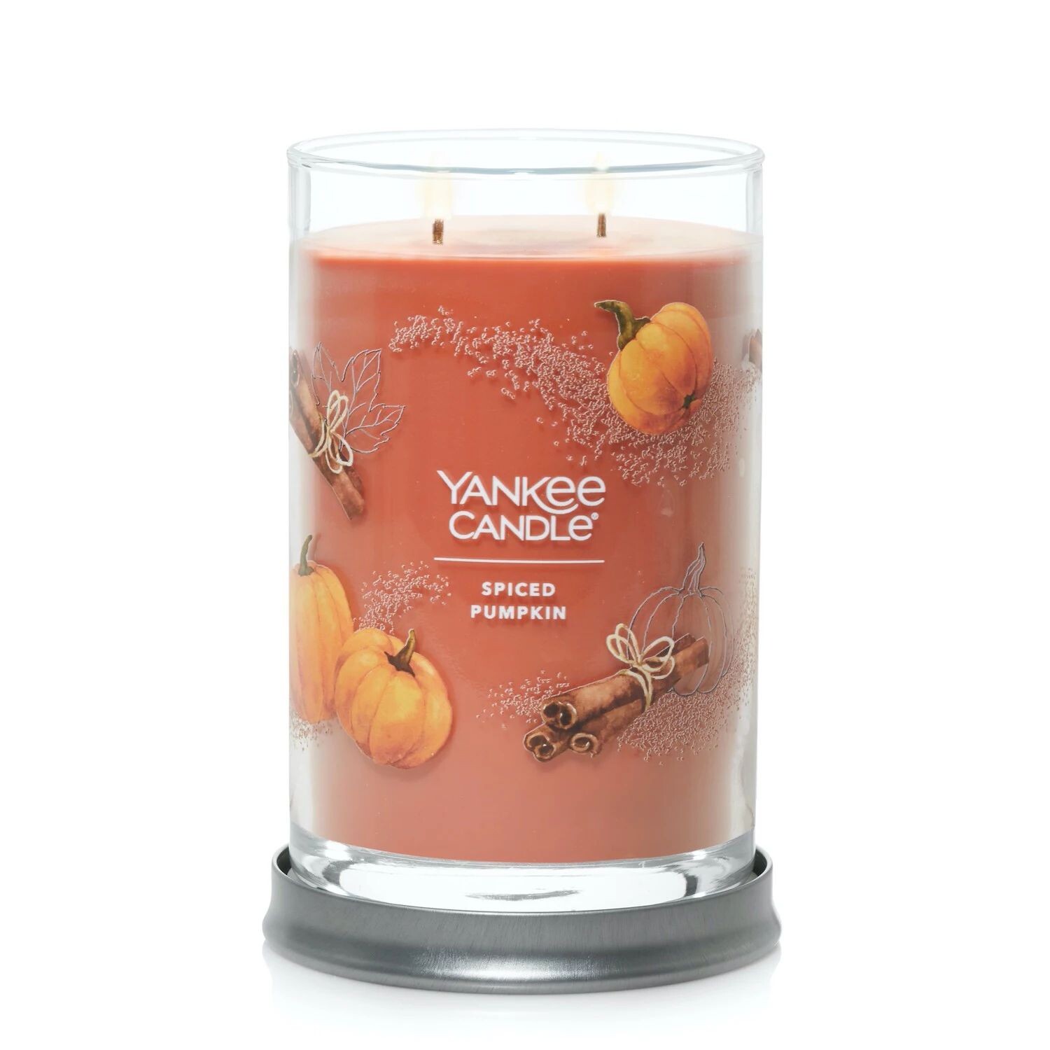 

Тыква со специями Yankee Candle, 20 унций. Фирменная большая свеча-тумблер