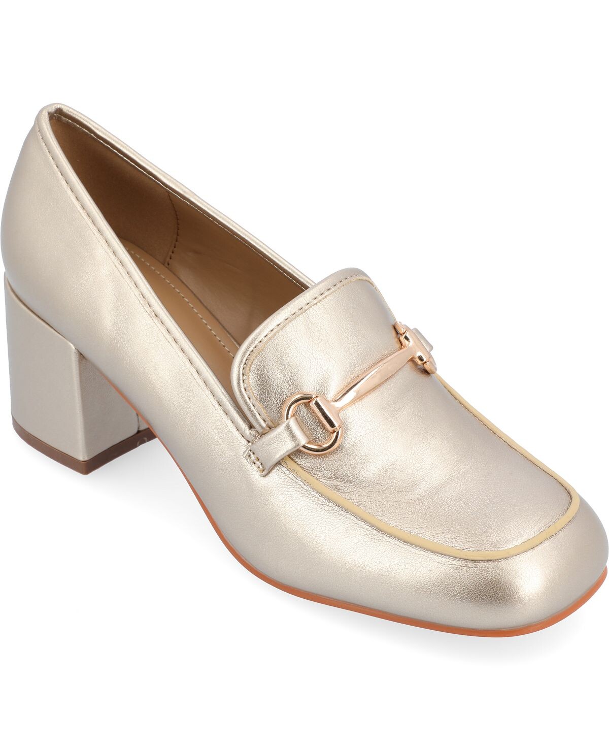 

Женские лоферы Nysaa Journee Collection, золотой