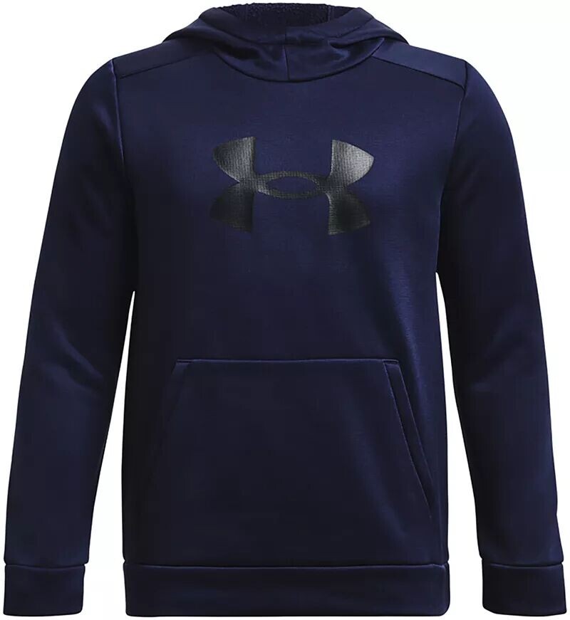 

Флисовая худи с большим логотипом для мальчиков Under Armour